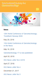 Mobile Screenshot of gerontechnology.org